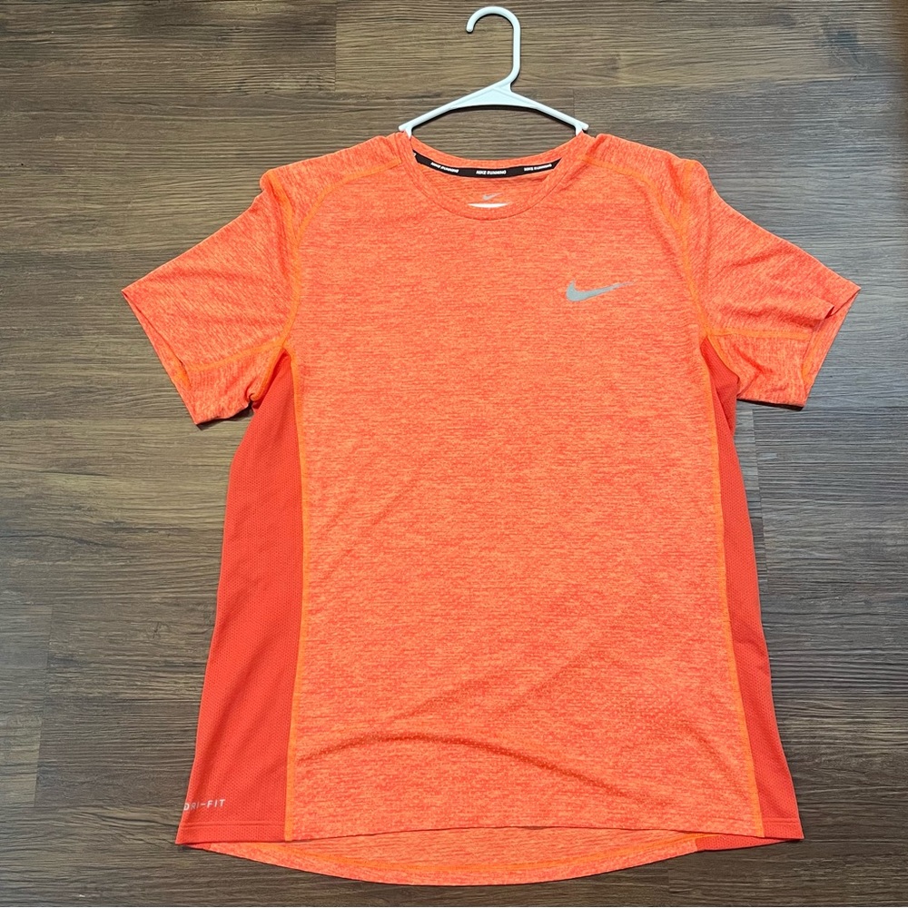 Orange Nike Running T-Shirt